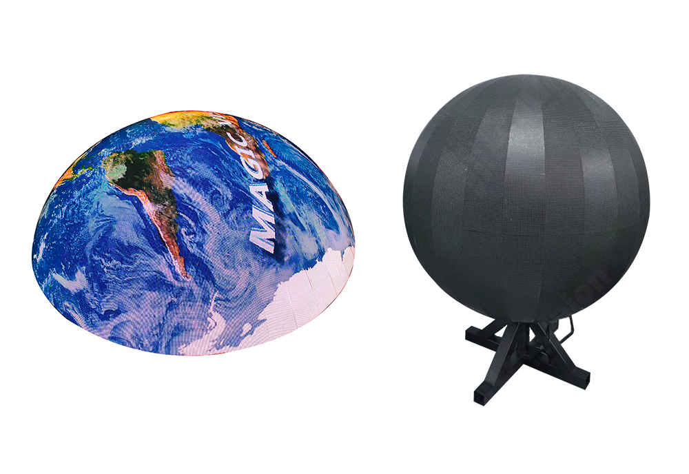 UniSphere D0.8, LED sphere 0.76m diameter, P3, 1.82sqm area, 202,000pix