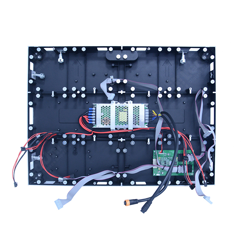 UniDisplay IN1.5, Ultra thin, 640x480mm cabinet, 416x312pix, 1000nit, 3840Hz, IP45, 6.8kg, Wall mount/hoisting, Cable hidden design, Magnetic front service module